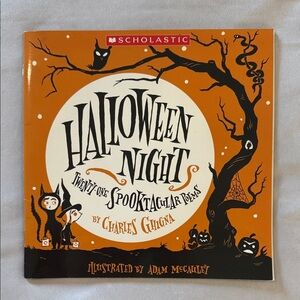 Scholastic Book “Halloween Night 21 Spooktacular Poems” Kids Softcover Teacher